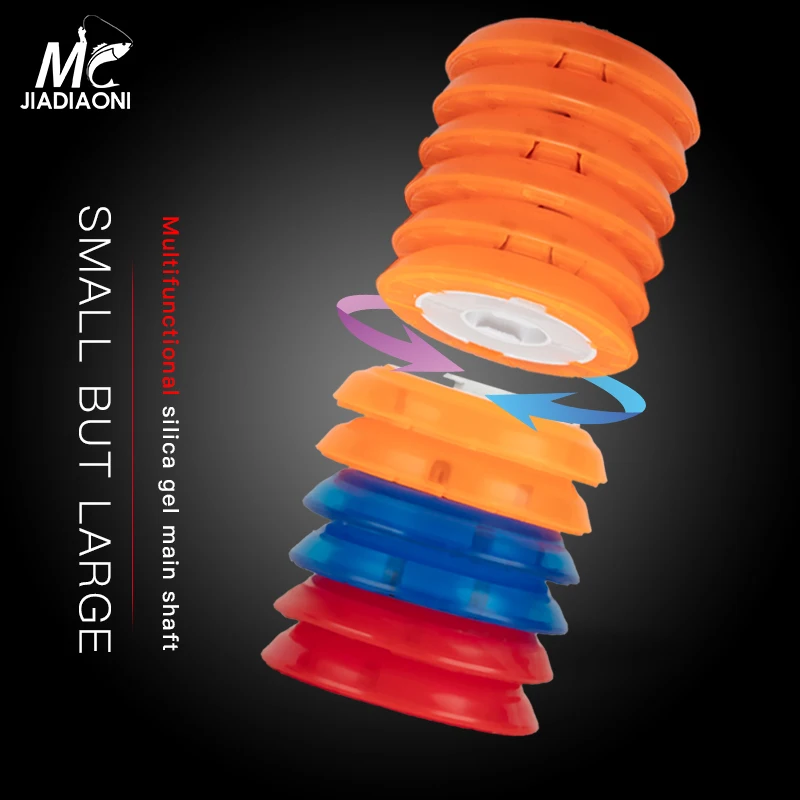 JIADIAONI Fishing Silicone Spools Fishing Tool 6PCS Silicone Main Spool Round Board Bobbins Fishing Accessories
JIADIAONI Fishing Silicone Spools Fishing Tool 6PCS Silicone Main Spool Round Board Bobbins Fishing Accessories