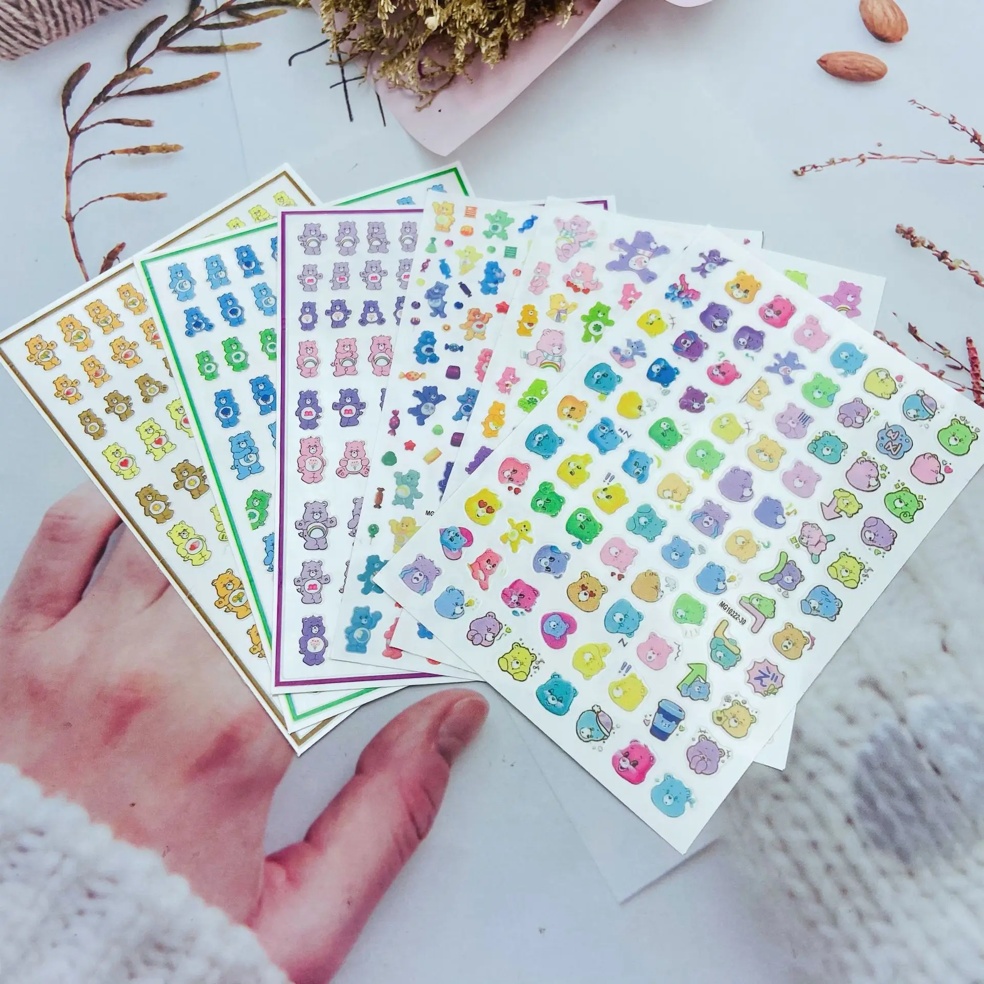 Colorful Bear Pattern Nail Art Sticker Self-adhesive Transfer Decal 3D Slider DIY Tips Nail Art Decoration Manicure Pack
Colorful Bear Pattern Nail Art Sticker Self-adhesive Transfer Decal 3D Slider DIY Tips Nail Art Decoration Manicure Pack