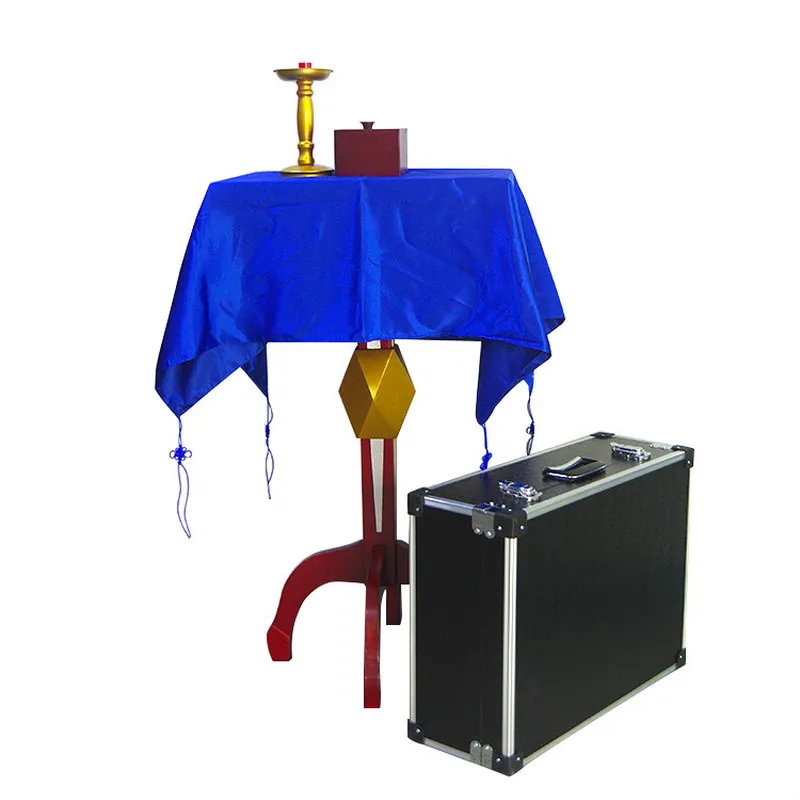 

Многофункциональный квадратный Летающий стол-с антигравитационной коробкой цветочный горшок подсвечник Волшебные трюки для сцены Волшеб...