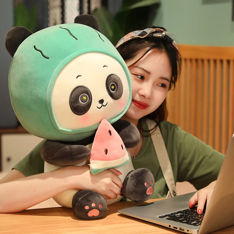 1pc 23-60cm Lovely Panda with Fruit Plush Toys Kawaii Panda Dolls Stuffed Soft Animals Cartoon Pillow Birthday Gift for Baby
1pc 23-60cm Lovely Panda with Fruit Plush Toys Kawaii Panda Dolls Stuffed Soft Animals Cartoon Pillow Birthday Gift for Baby