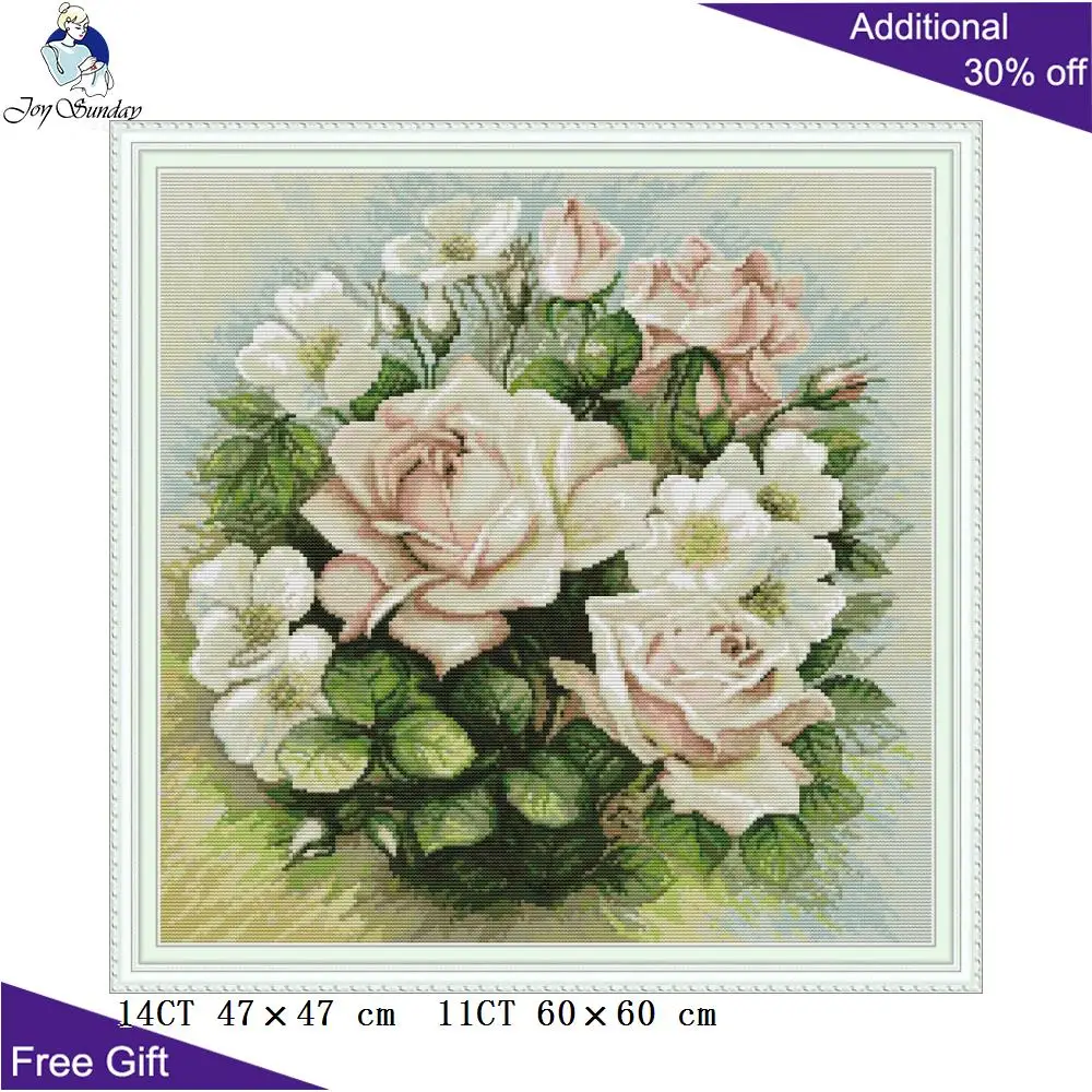 Розовый Крест с цветами розы Joy Sunday H809, 14CT, 11CT, Набор для вышивки крестом своими руками
Розовый Крест с цветами розы Joy Sunday H809, 14CT, 11CT, Набор для вышивки крестом своими руками