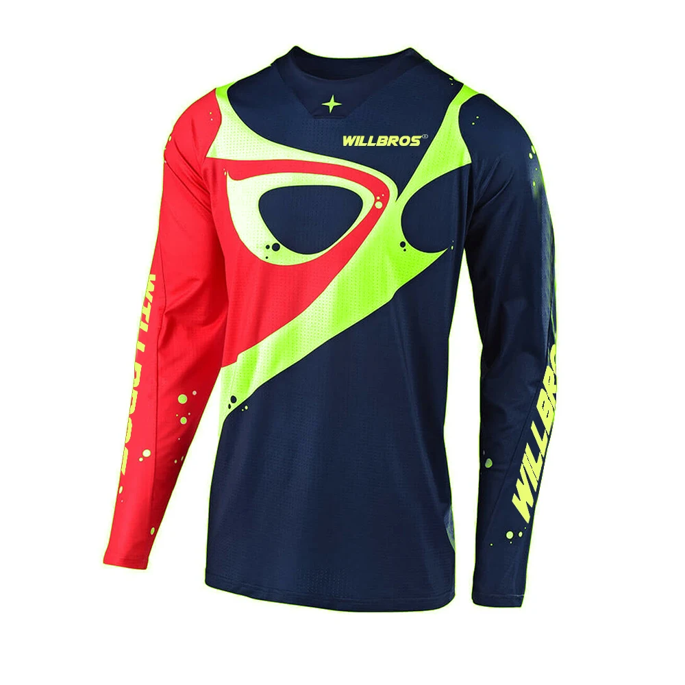 Willbros Motocross SE Jersey Beta Navy Riding T-shirt Offroad Riding Racing Mens Outdoor Sports Cycling Dirt Bike MX BMX ATV
Willbros Motocross SE Jersey Beta Navy Riding T-shirt Offroad Riding Racing Mens Outdoor Sports Cycling Dirt Bike MX BMX ATV