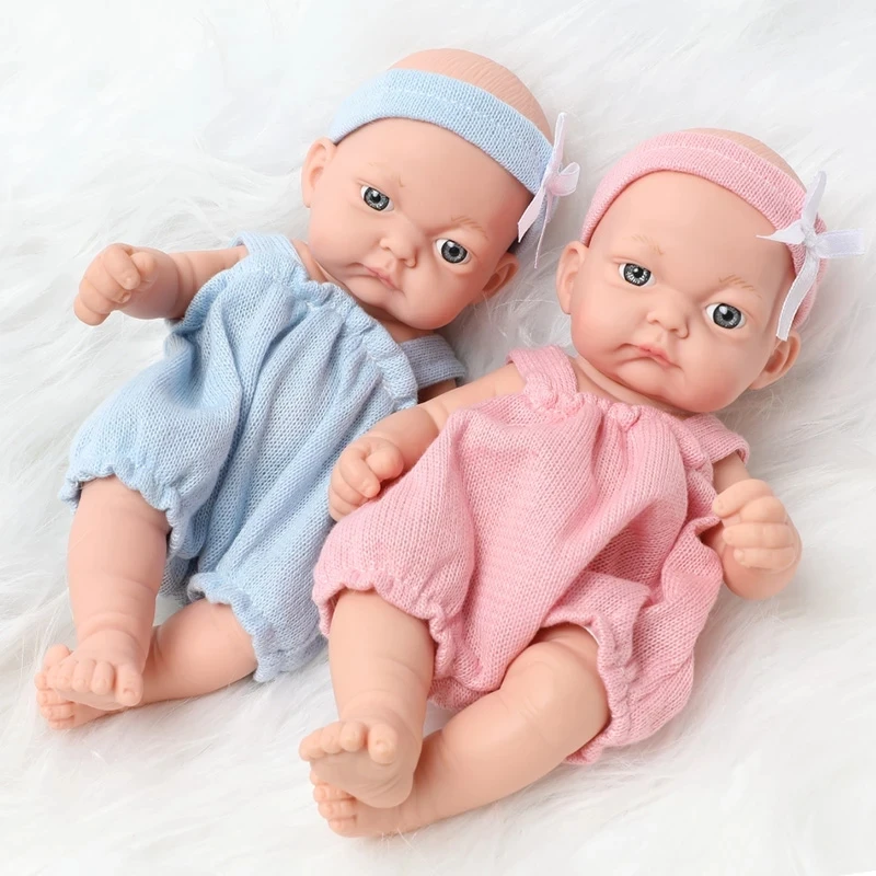 26cm Reborn Dolls Lifelike Baby Reborn Doll Cute Silicone Waterproof Vinyl Doll Baby Toys For Girl Christmas Gifts Children Toys
26cm Reborn Dolls Lifelike Baby Reborn Doll Cute Silicone Waterproof Vinyl Doll Baby Toys For Girl Christmas Gifts Children Toys