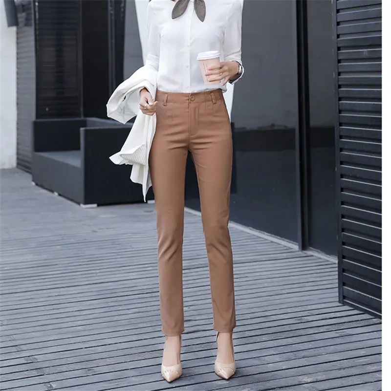 HziriP Straight OL Formal Brief Slender Casual High Waist Women 2020 Simple Chic Loose Solid Slimming Plus Size Fashion Pants
HziriP Straight OL Formal Brief Slender Casual High Waist Women 2020 Simple Chic Loose Solid Slimming Plus Size Fashion Pants