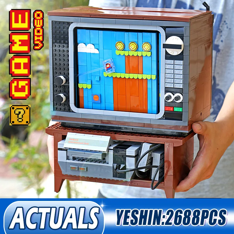 Форма King 10013, креативные игрушки, модель системы развлечения MK, игры FC, играющие игрушки, строительные блоки, кирпичи, детские подарки 
Форма King 10013, креативные игрушки, модель системы развлечения MK, игры FC, играющие игрушки, строительные блоки, кирпичи, детские подарки