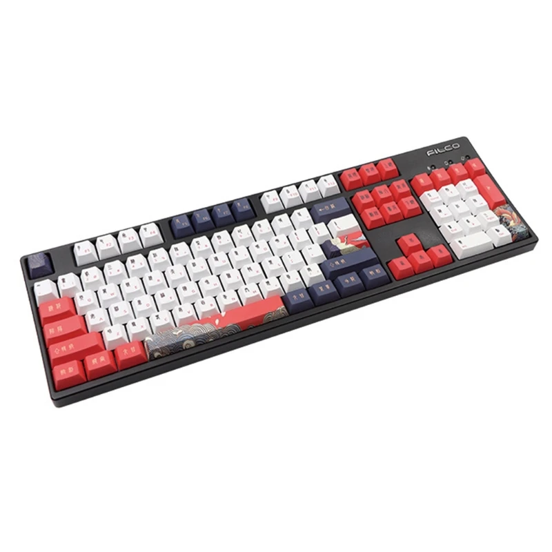 113Keys Cherry Profile DYE-Sub Botanical White Crane Theme PBT Keycap Dye Sublimation With 1.75U 2U Shift 6.25U Spacebar
113Keys Cherry Profile DYE-Sub Botanical White Crane Theme PBT Keycap Dye Sublimation With 1.75U 2U Shift 6.25U Spacebar