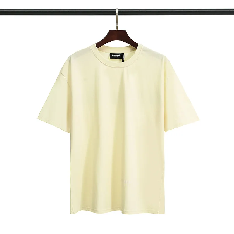 2021 FOG Essentials Reflective male female T-shirt Solid color fashion Brand trend Schoolgirl New Casual clothing
2021 FOG Essentials Reflective male female T-shirt Solid color fashion Brand trend Schoolgirl New Casual clothing