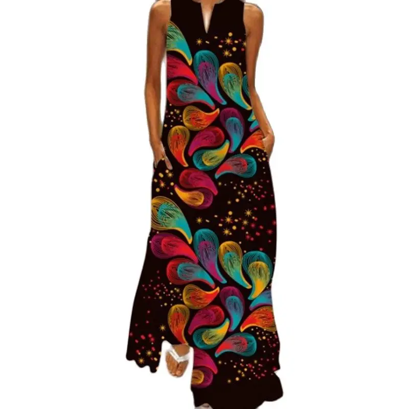 2021 White Long Dress Women Mouth Print Vintage Sleeveless Elegant Dress Casual Plus Size Vestidos Girls Dresses Summer
2021 White Long Dress Women Mouth Print Vintage Sleeveless Elegant Dress Casual Plus Size Vestidos Girls Dresses Summer