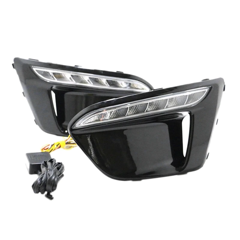 Car LED DRL Headlights Daytime Running Lights Fog Lights for KIA RIO X-Line 2018 2019
Car LED DRL Headlights Daytime Running Lights Fog Lights for KIA RIO X-Line 2018 2019