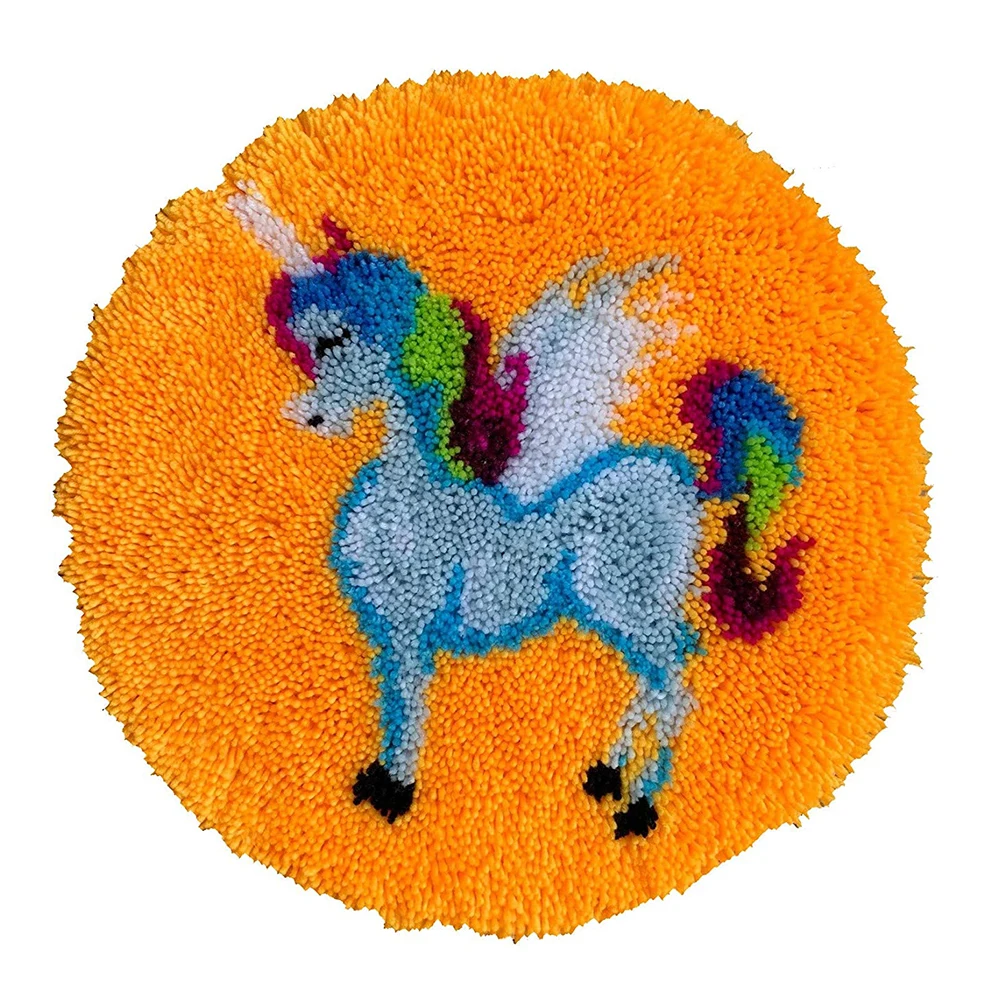 Preprinted Canvas Pattern Round Floor Mat Hand Craft for Adults Kids Gifts Latch Hook Kits Rug
Preprinted Canvas Pattern Round Floor Mat Hand Craft for Adults Kids Gifts Latch Hook Kits Rug