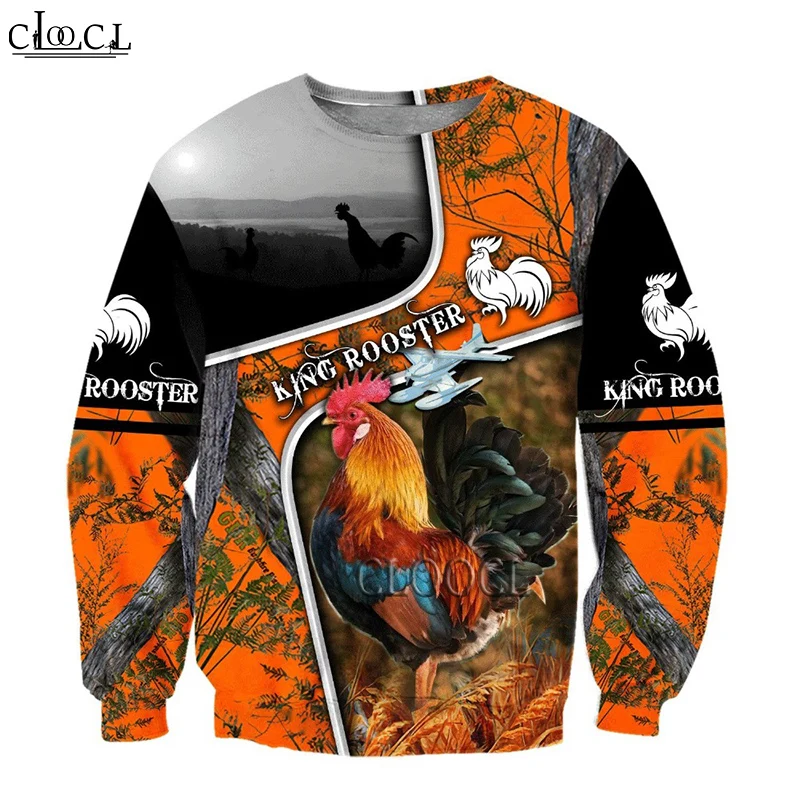 HX Beautiful King Rooster 3D Print Unisex Harajuku Hoodie Men Sweatshirt Zip Pullover Casual Jacket Tracksuit Drop Shipping
HX Beautiful King Rooster 3D Print Unisex Harajuku Hoodie Men Sweatshirt Zip Pullover Casual Jacket Tracksuit Drop Shipping