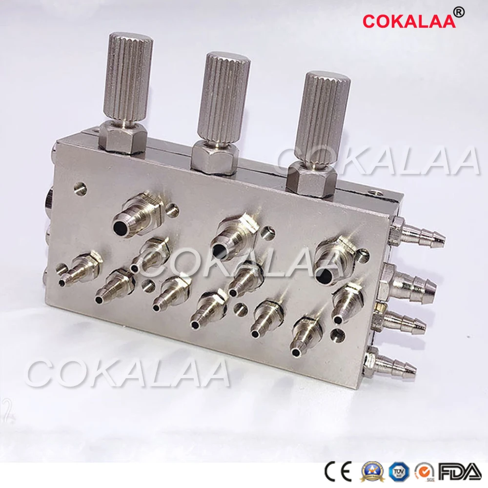 3 in 1 Dental Valve Control for Dentistry Chair, Oral Dental Air Water Diaphragm Membrane Valve Steel Metal
3 in 1 Dental Valve Control for Dentistry Chair, Oral Dental Air Water Diaphragm Membrane Valve Steel Metal