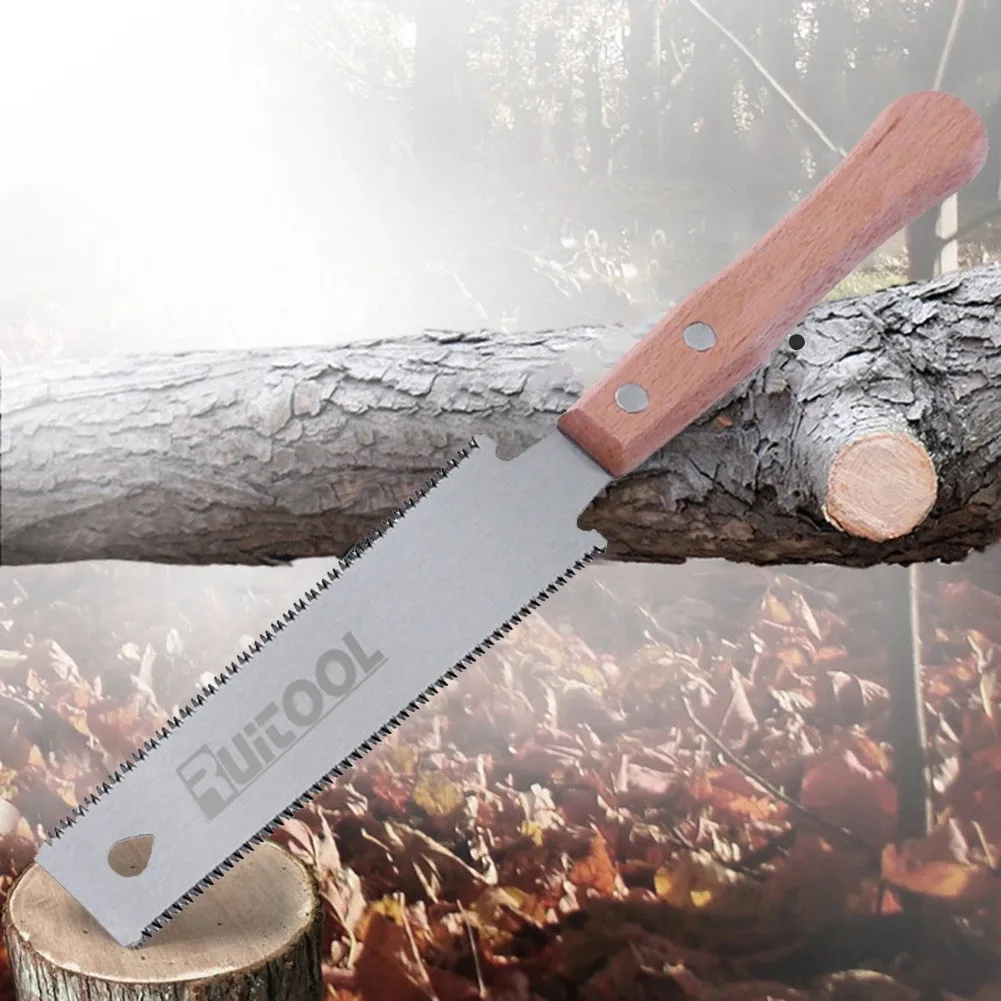 310mm SK5 Steel Saw Double Edged Japanese Pull Saw Flexible Blade Hand Saw For Woodworking Cutting 3 Side Teeth Hand Tools
310mm SK5 Steel Saw Double Edged Japanese Pull Saw Flexible Blade Hand Saw For Woodworking Cutting 3 Side Teeth Hand Tools