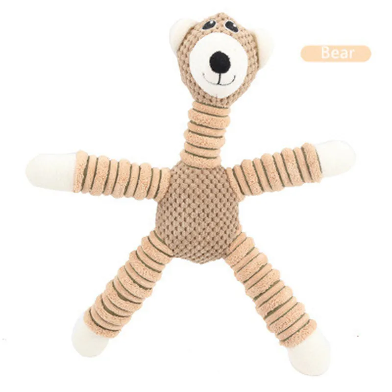 Chew Toys Dog Puppy Plush Toys Chewing Sound Molar Bite Grinding Puppy Sound Squeak Soft Toy For Dog
Chew Toys Dog Puppy Plush Toys Chewing Sound Molar Bite Grinding Puppy Sound Squeak Soft Toy For Dog