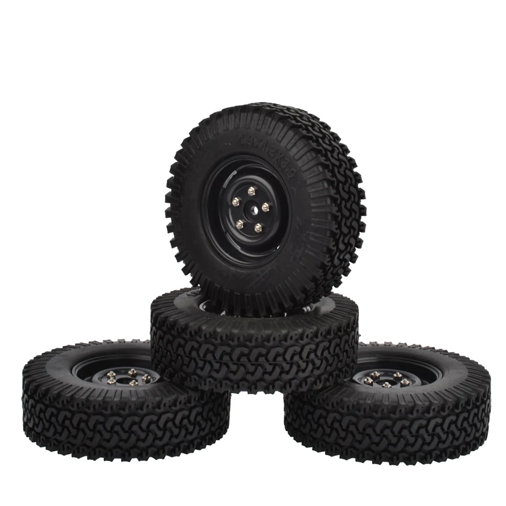 4PCS 1.9 Inch Rubber Tires Wheel Rim Set Axial SCX10 Tamiya CC01 D90 1:10 RC Rock Crawler
4PCS 1.9 Inch Rubber Tires Wheel Rim Set Axial SCX10 Tamiya CC01 D90 1:10 RC Rock Crawler