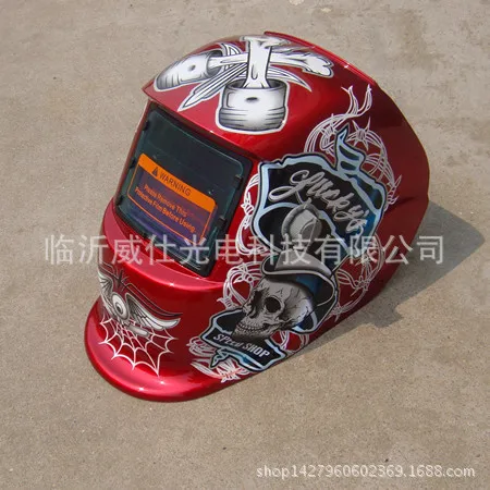 Supply solar automatic darkening welding mask argon welding helmet 107 red pirate
Supply solar automatic darkening welding mask argon welding helmet 107 red pirate