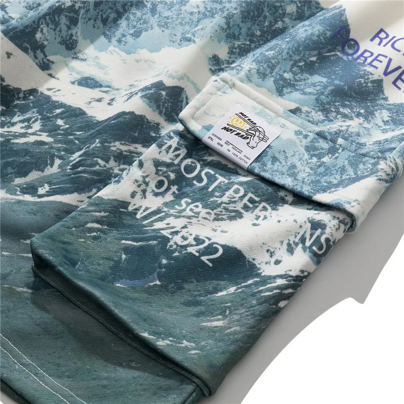 Snow Mountain Printed Shorts Fashion Cargo Pocket Hip Hop Streetwear Summer Short Cotton Bermuda Loose Joggers Korean Pants
Snow Mountain Printed Shorts Fashion Cargo Pocket Hip Hop Streetwear Summer Short Cotton Bermuda Loose Joggers Korean Pants