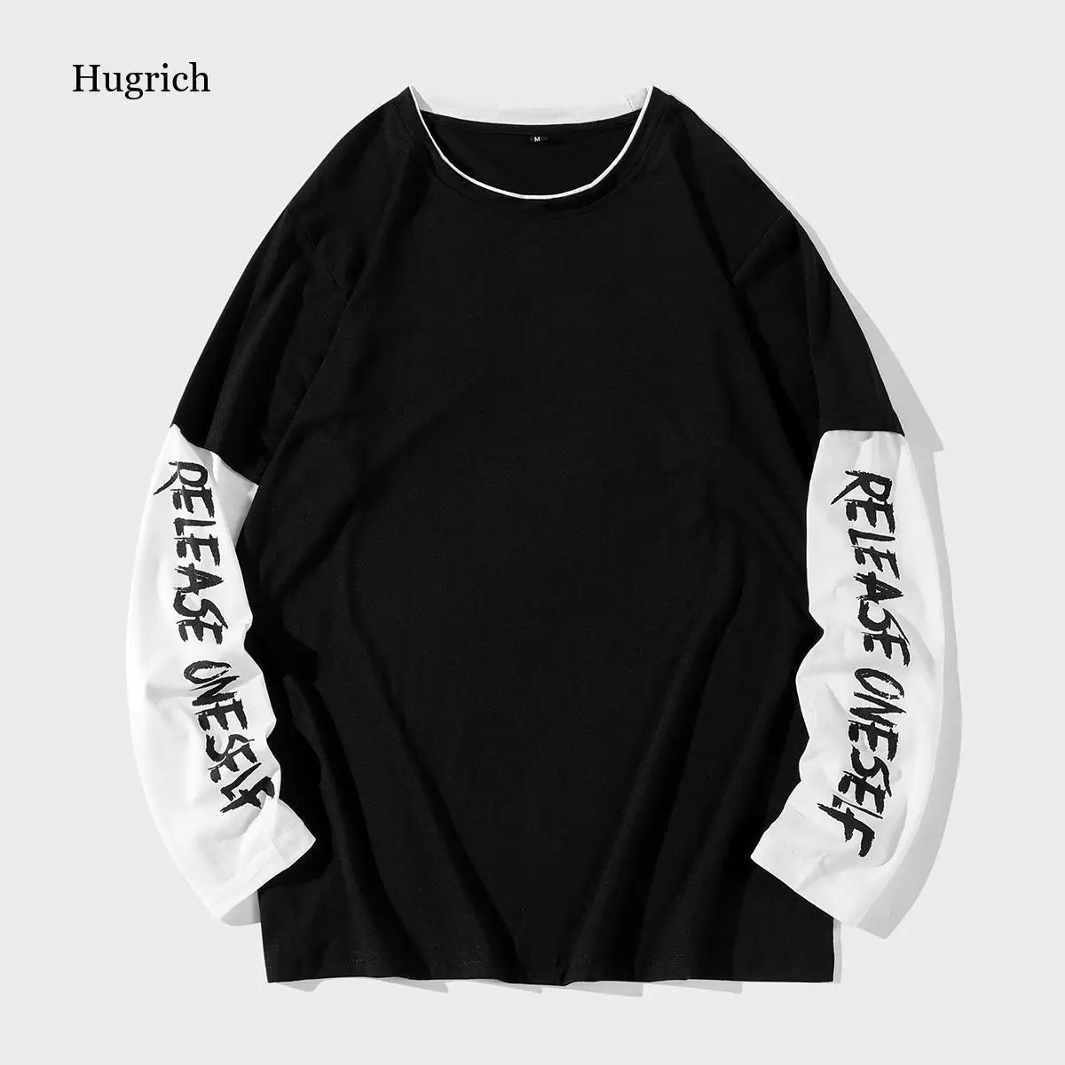 2021 Summer Autumn New 100% Cotton Long Sleeve Patchwork T-Shirt O-Neck Hip Hop Tshirt Streetwear Casual Tee Shirts
2021 Summer Autumn New 100% Cotton Long Sleeve Patchwork T-Shirt O-Neck Hip Hop Tshirt Streetwear Casual Tee Shirts