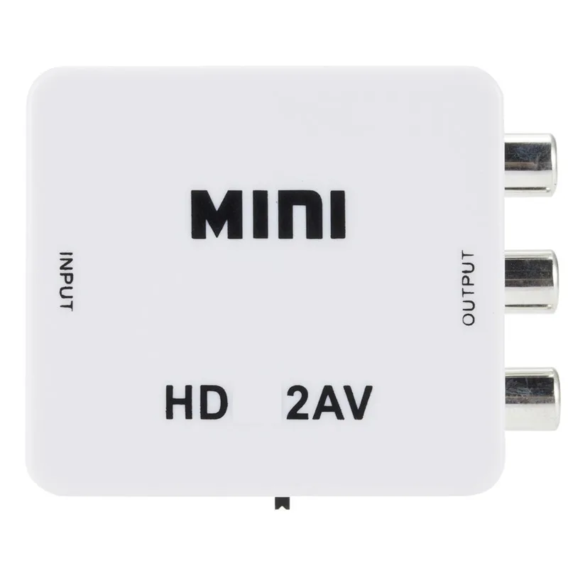 HDMI-compatible To AV Audio and Video Converter HDMI TO AV RCA HD Conversion Cable HDMI To AV Converter
HDMI-compatible To AV Audio and Video Converter HDMI TO AV RCA HD Conversion Cable HDMI To AV Converter