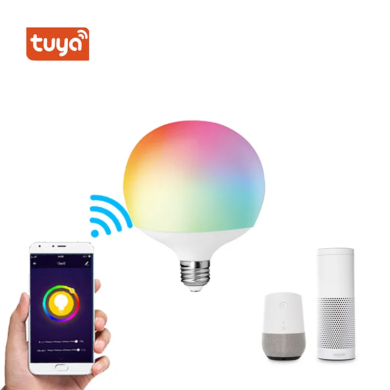 After You Tuya Wifi Smart Bulb Light G120 18W Spotlight Refect RGBCW Dimmable Lamp Google Home Alexa Remote Control Life Lampara
After You Tuya Wifi Smart Bulb Light G120 18W Spotlight Refect RGBCW Dimmable Lamp Google Home Alexa Remote Control Life Lampara