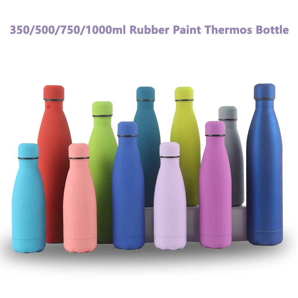 1000ml Insulated Stainless Steel Thermos Mug Sport Water Bottle For Girls Rubber Painted Surface Vacuum Flask Coffee Cup Bottle
1000ml Insulated Stainless Steel Thermos Mug Sport Water Bottle For Girls Rubber Painted Surface Vacuum Flask Coffee Cup Bottle