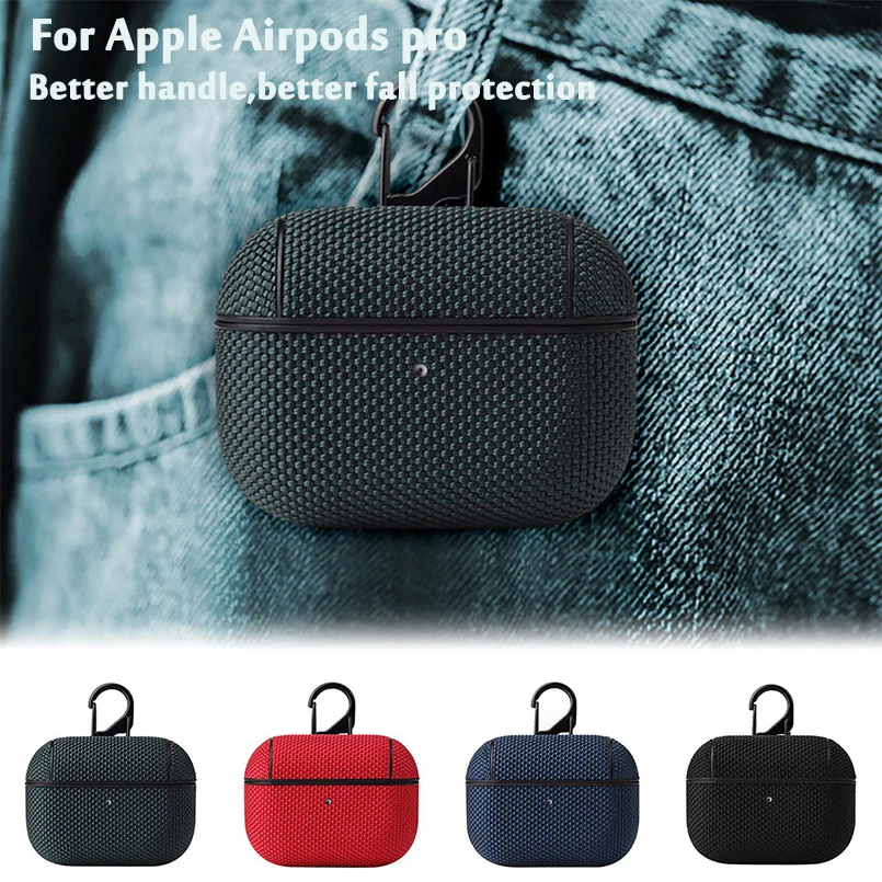 Luxury Nylon Cases for Apple Airpods Pro Protective Bluetooth Wireless Earphone Cover for Apple Air Pods 1 2 Case for Airpod Pro
Luxury Nylon Cases for Apple Airpods Pro Protective Bluetooth Wireless Earphone Cover for Apple Air Pods 1 2 Case for Airpod Pro