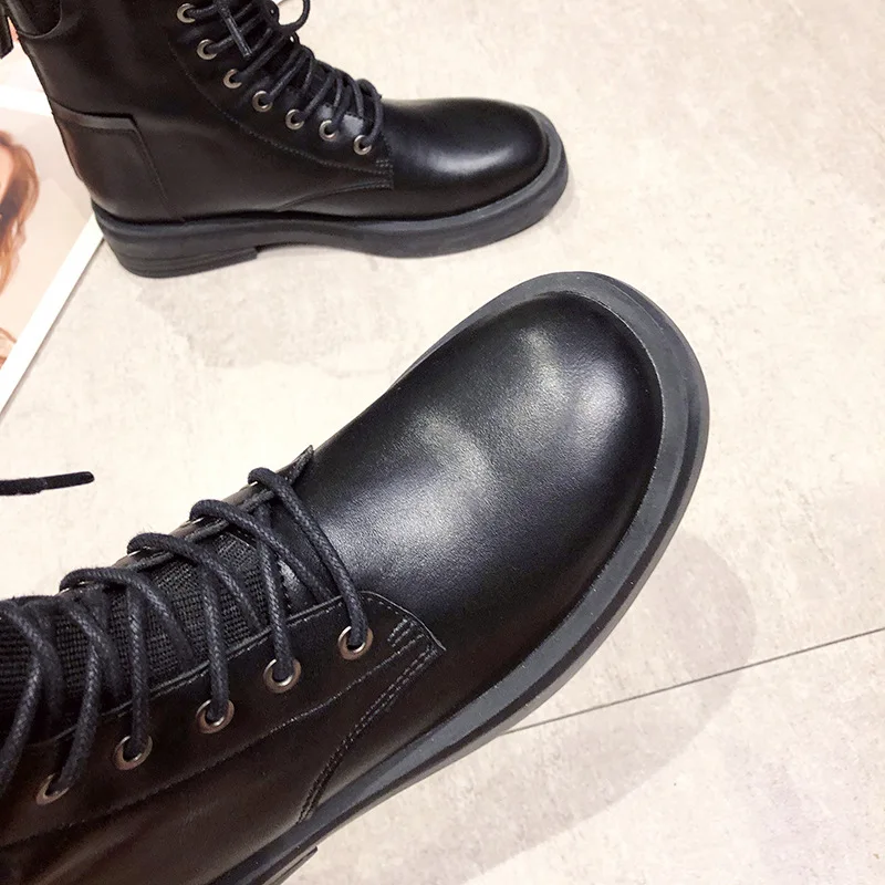 Round Toe Women's Boots Autumn Booties Woman 2020 Low Heel Shoes Luxury Designer Boots-women Riding Rock Fashion Ladies
Round Toe Women's Boots Autumn Booties Woman 2020 Low Heel Shoes Luxury Designer Boots-women Riding Rock Fashion Ladies