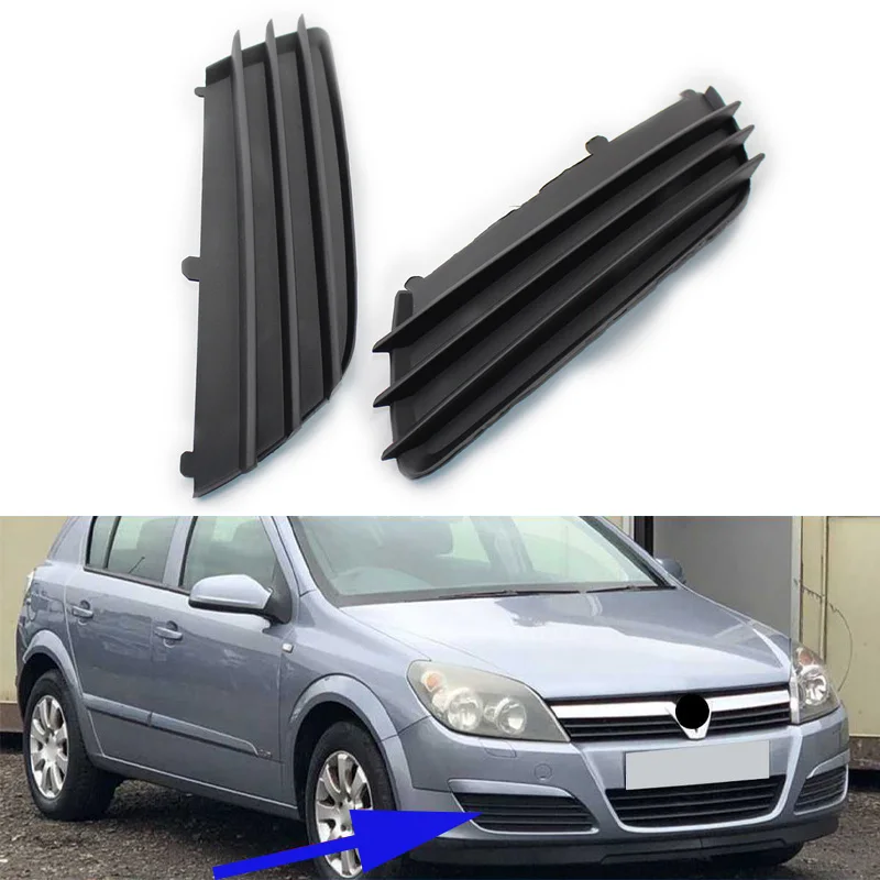 1 Pair Of Car Front Bumper Fog Lamp Lower Grille For OPEL VAUXHALL ASTRA H 2004-2007
1 Pair Of Car Front Bumper Fog Lamp Lower Grille For OPEL VAUXHALL ASTRA H 2004-2007