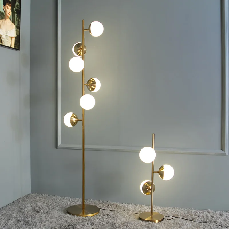 Simple Creative Modern Nordic Glass and Iron E27 LED floor lamp floor light for living room hotel project
Simple Creative Modern Nordic Glass and Iron E27 LED floor lamp floor light for living room hotel project