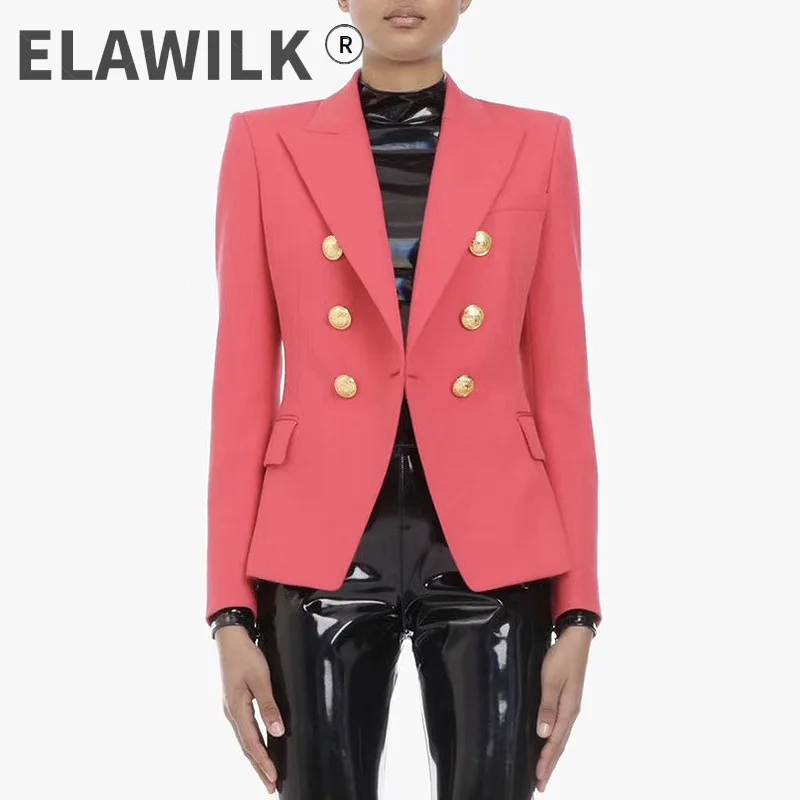 Europe and America women's double-breasted jackets Chic OL elegant blazers coat A537
Europe and America women's double-breasted jackets Chic OL elegant blazers coat A537