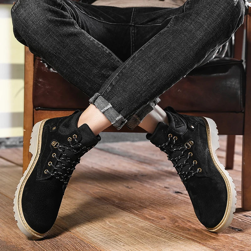 

scarpa top designer mens breathable sneakers brown para spring shoes mens shoe Male black tenis sole men and autumn boot uomo