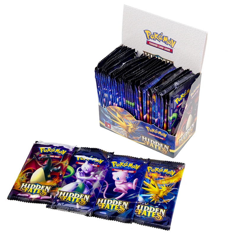 New 324Pcs Pokemon Card TCG: Hidden Fates English Booster Box Battle Carte Trading Card Game Shining Collection Cards Kids Toys
New 324Pcs Pokemon Card TCG: Hidden Fates English Booster Box Battle Carte Trading Card Game Shining Collection Cards Kids Toys