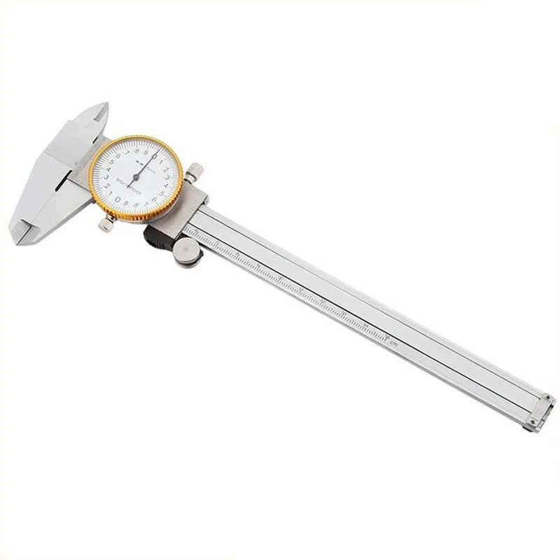 Dial Calipers 0-150 0.01mm High Precision Industry Stainless Steel Vernier Caliper Shockproof Metric Measuring Tool
Dial Calipers 0-150 0.01mm High Precision Industry Stainless Steel Vernier Caliper Shockproof Metric Measuring Tool