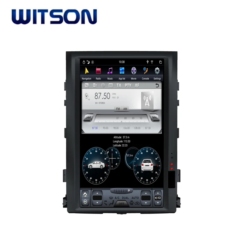 WITSON Android 9,0 Tesla автомобильный DVD-плеер для TOYOTA LAND CRUISER 2008-2015 Высокая Встроенная Carplay Android авто
WITSON Android 9,0 Tesla автомобильный DVD-плеер для TOYOTA LAND CRUISER 2008-2015 Высокая Встроенная Carplay Android авто