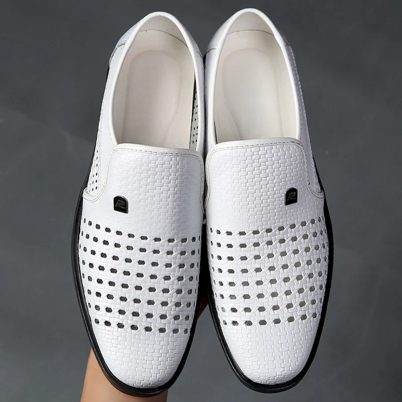 Luxury Brand Genuine Leather Fashion Men Business Dress Loafers Pointed Toe Black Shoes Oxford Breathable Formal Wedding Shoes
Luxury Brand Genuine Leather Fashion Men Business Dress Loafers Pointed Toe Black Shoes Oxford Breathable Formal Wedding Shoes