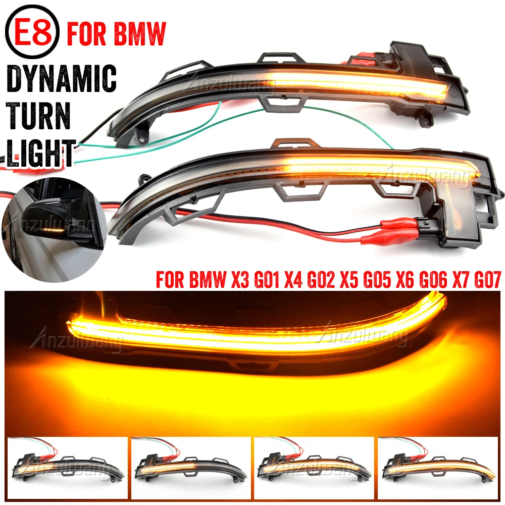 Car Side Rear View Mirror LED Dynamic Turn Signal Light Blinker Lamp For BMW X3 G01 2018 2019 X4 G02 X5 G05 X6 G06 X7 G07 2020
Car Side Rear View Mirror LED Dynamic Turn Signal Light Blinker Lamp For BMW X3 G01 2018 2019 X4 G02 X5 G05 X6 G06 X7 G07 2020