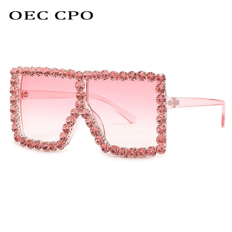 Oversized Square Diamond Sunglasses Women Fashion Rhinestone Colorful Sun Glasses Female Crystal Eyeglasses Punk Glasses UV400
Oversized Square Diamond Sunglasses Women Fashion Rhinestone Colorful Sun Glasses Female Crystal Eyeglasses Punk Glasses UV400