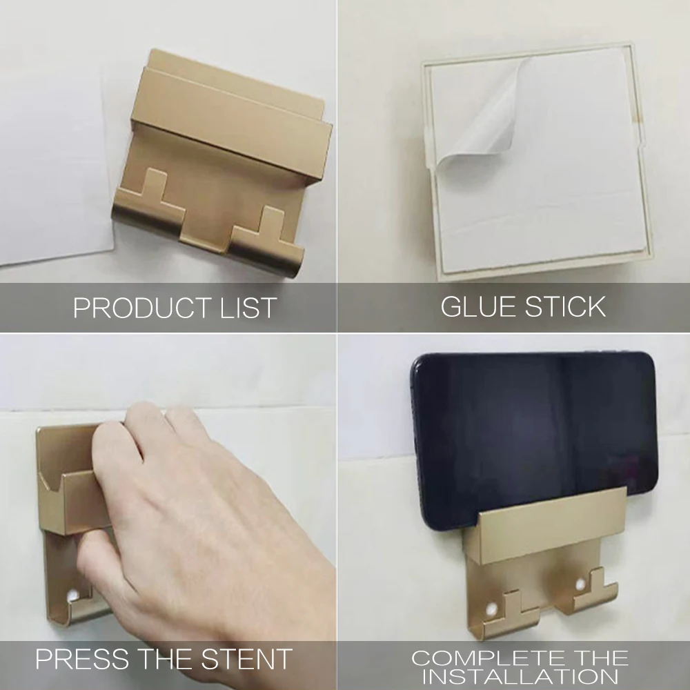 Paste Style Mobile Phone Charging Holder Bracket For Mobile Phone Keyring Wall Mount Stand Practical Wall Shelf Hotel Universal
Paste Style Mobile Phone Charging Holder Bracket For Mobile Phone Keyring Wall Mount Stand Practical Wall Shelf Hotel Universal