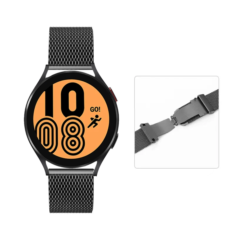 Ремешок «Миланская петля» для Samsung Galaxy Watch 4 Classic 42 мм 46 мм, металлический браслет с пряжкой-бабочкой для Galaxy Watch 4 40 мм 44 мм
Ремешок «Миланская петля» для Samsung Galaxy Watch 4 Classic 42 мм 46 мм, металлический браслет с пряжкой-бабочкой для Galaxy Watch 4 40 мм 44 мм