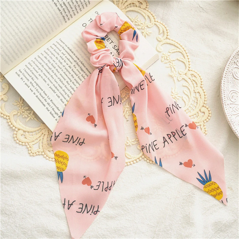 2020New Summer Fruit Long Ribbon Sweet Elastic Hair Rope For Women Girls Trendy Scarf Hair Scrunchies Headwear Hair Accessories
2020New Summer Fruit Long Ribbon Sweet Elastic Hair Rope For Women Girls Trendy Scarf Hair Scrunchies Headwear Hair Accessories