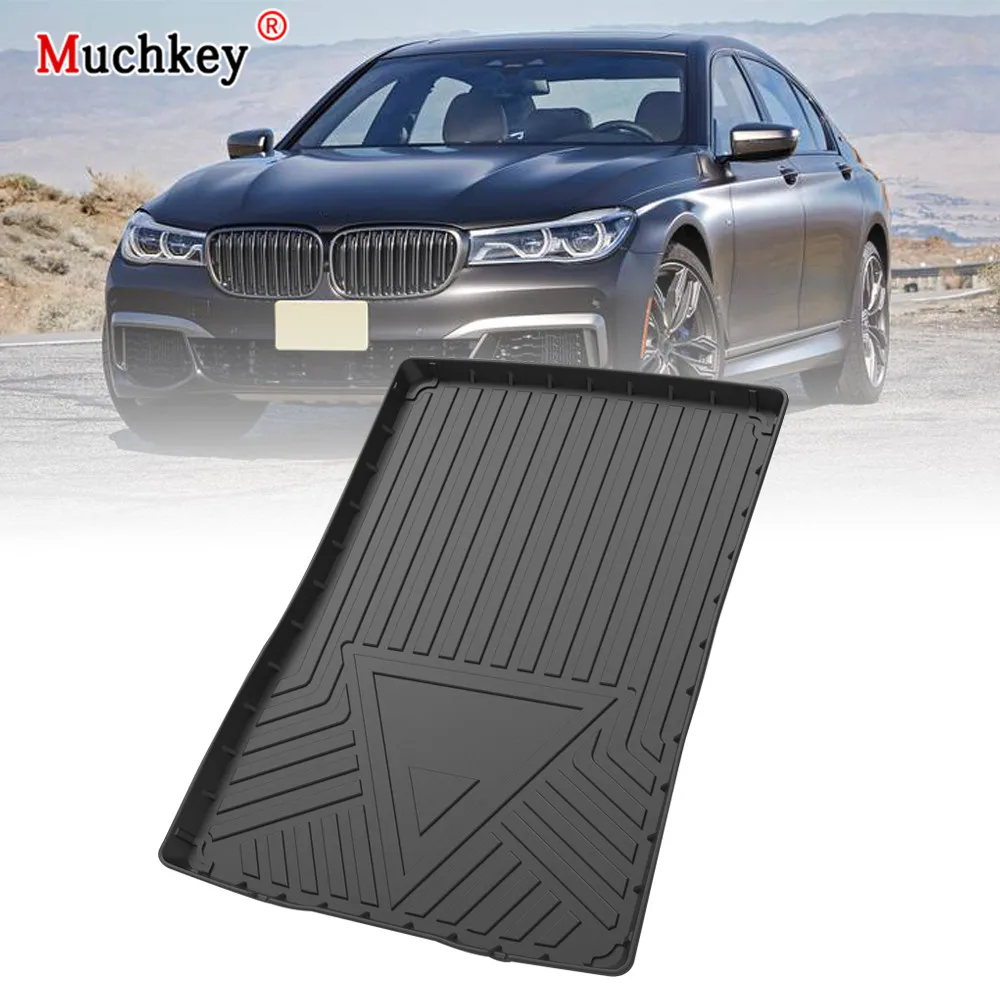 Muchkey TPE Trunk Mat For BMW 7 Series 2016 2017 2018 2019-2021 Car Waterproof Non-Slip Custom Rubber 3D Cargo Liner Accessories
Muchkey TPE Trunk Mat For BMW 7 Series 2016 2017 2018 2019-2021 Car Waterproof Non-Slip Custom Rubber 3D Cargo Liner Accessories