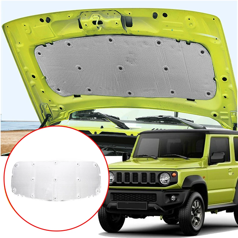 Для Suzuki Jimny 2019-2020 автомобильный передний капот двигателя Звукоизоляционная прокладка теплоизоляция хлопковая крышка прокладка автомобиль...
Для Suzuki Jimny 2019-2020 автомобильный передний капот двигателя Звукоизоляционная прокладка теплоизоляция хлопковая крышка прокладка автомобиль...