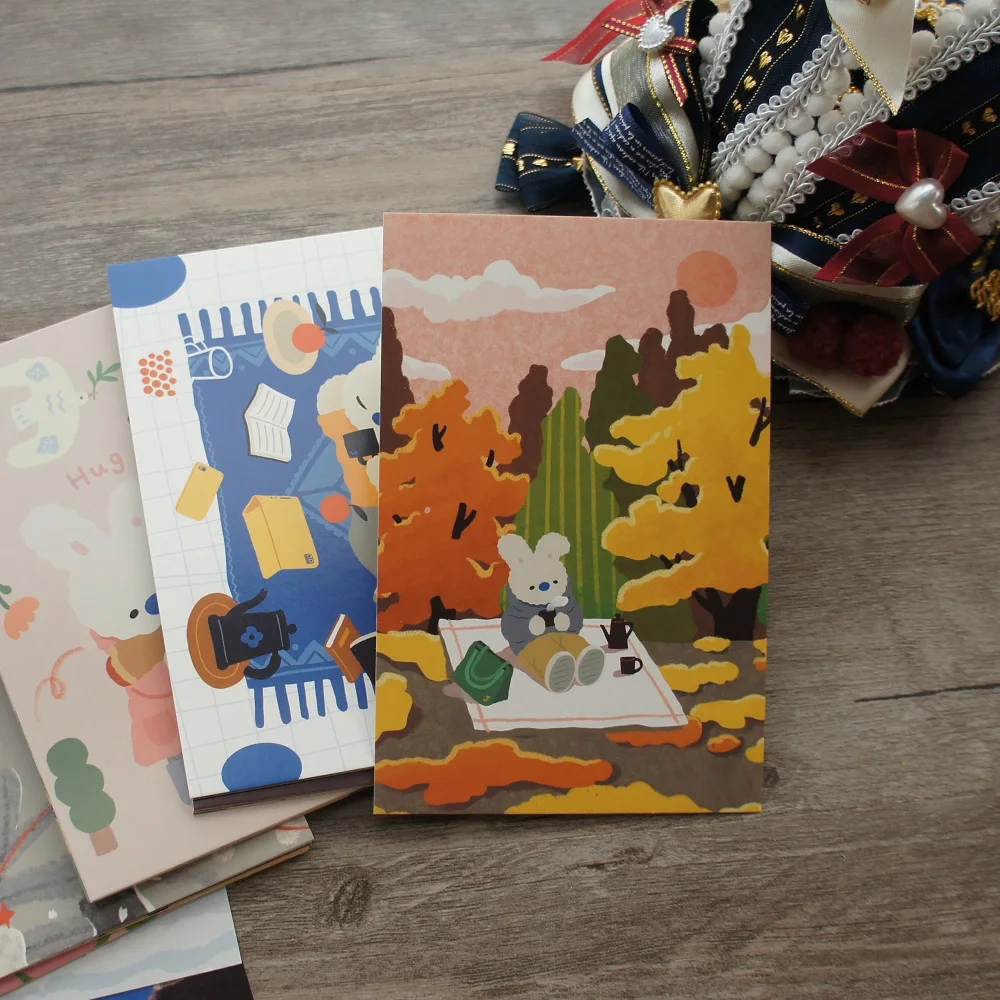 15pcs Mr. Rabbit's All Year Round Design As Post Card Gift Greeting Cards Gift Card Party Invitation Scrapbooking Use
15pcs Mr. Rabbit's All Year Round Design As Post Card Gift Greeting Cards Gift Card Party Invitation Scrapbooking Use
