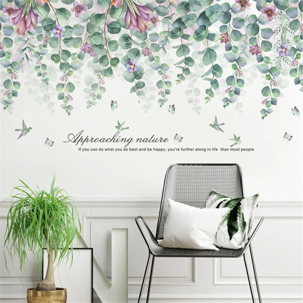 2021 Green Leaf Wall Stickers For Living Room Bedroom Sofa Background Wall Decor Tropical Plants Wall Decal Home Decoration
2021 Green Leaf Wall Stickers For Living Room Bedroom Sofa Background Wall Decor Tropical Plants Wall Decal Home Decoration