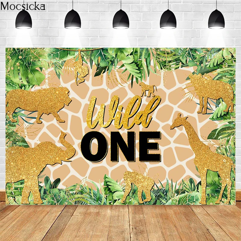 Mocsicka Wildlife Photography Background Tropical Jungle Party Decoration Studio Props 1st Happy Birthday Photo Backdrop Banner
Mocsicka Wildlife Photography Background Tropical Jungle Party Decoration Studio Props 1st Happy Birthday Photo Backdrop Banner