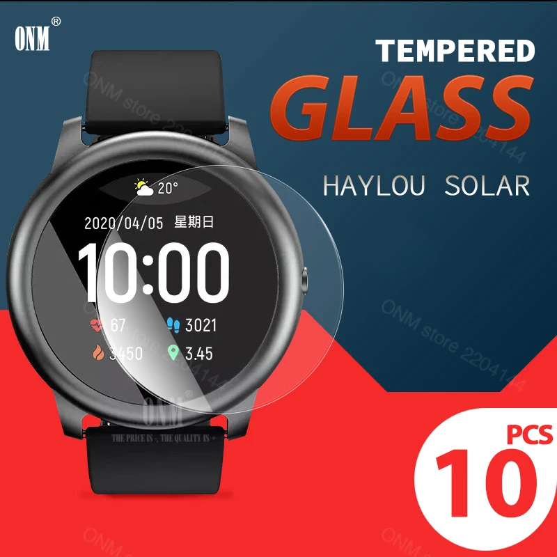 10 шт. 9H Премиум Закаленное стекло для Haylou Solar LS05 Smartwatch Защита экрана для XiaoMi Haylou аксессуары для солнечной пленки
10 шт. 9H Премиум Закаленное стекло для Haylou Solar LS05 Smartwatch Защита экрана для XiaoMi Haylou аксессуары для солнечной пленки