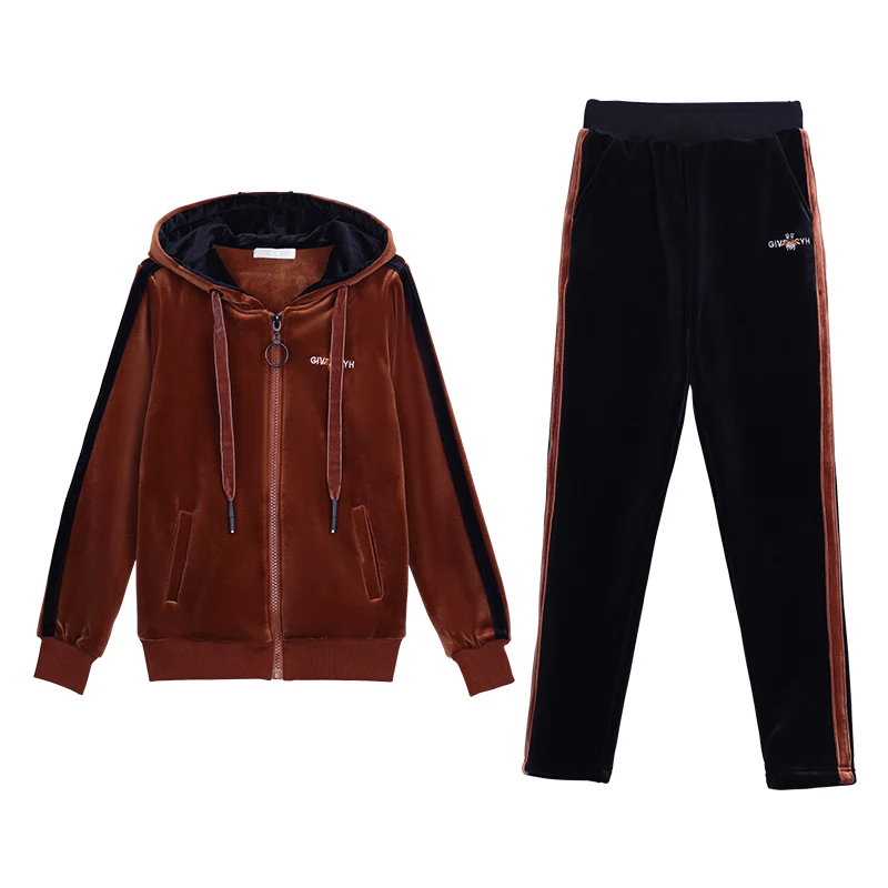 Pleuche Tracksuit Women Two 2 Piece Set Autumn Warm Velvet Zipper Hoodies + Pant Sets Sport Suits 2pcs pants sets top clothes
Pleuche Tracksuit Women Two 2 Piece Set Autumn Warm Velvet Zipper Hoodies + Pant Sets Sport Suits 2pcs pants sets top clothes