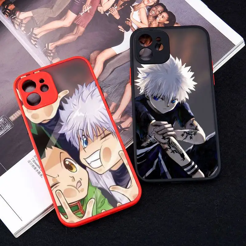 Hunter X Hunter Killua Zaoldyeck Phone Case matte transparent For iphone 11 12 13 6 s 7 8 plus mini x xs xr pro max cover
Hunter X Hunter Killua Zaoldyeck Phone Case matte transparent For iphone 11 12 13 6 s 7 8 plus mini x xs xr pro max cover