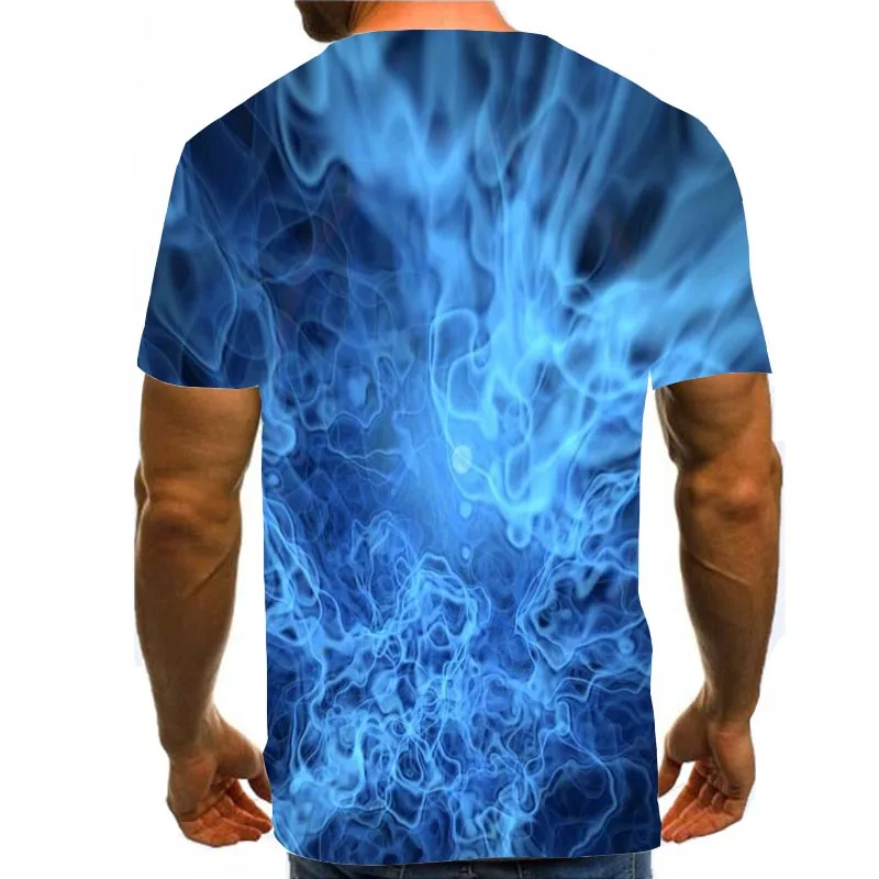 Men Graphic T Shirts Round Neck 3D Print Short Sleeve Daily Blue Tops Smoke Tees 
Men Graphic T Shirts Round Neck 3D Print Short Sleeve Daily Blue Tops Smoke Tees