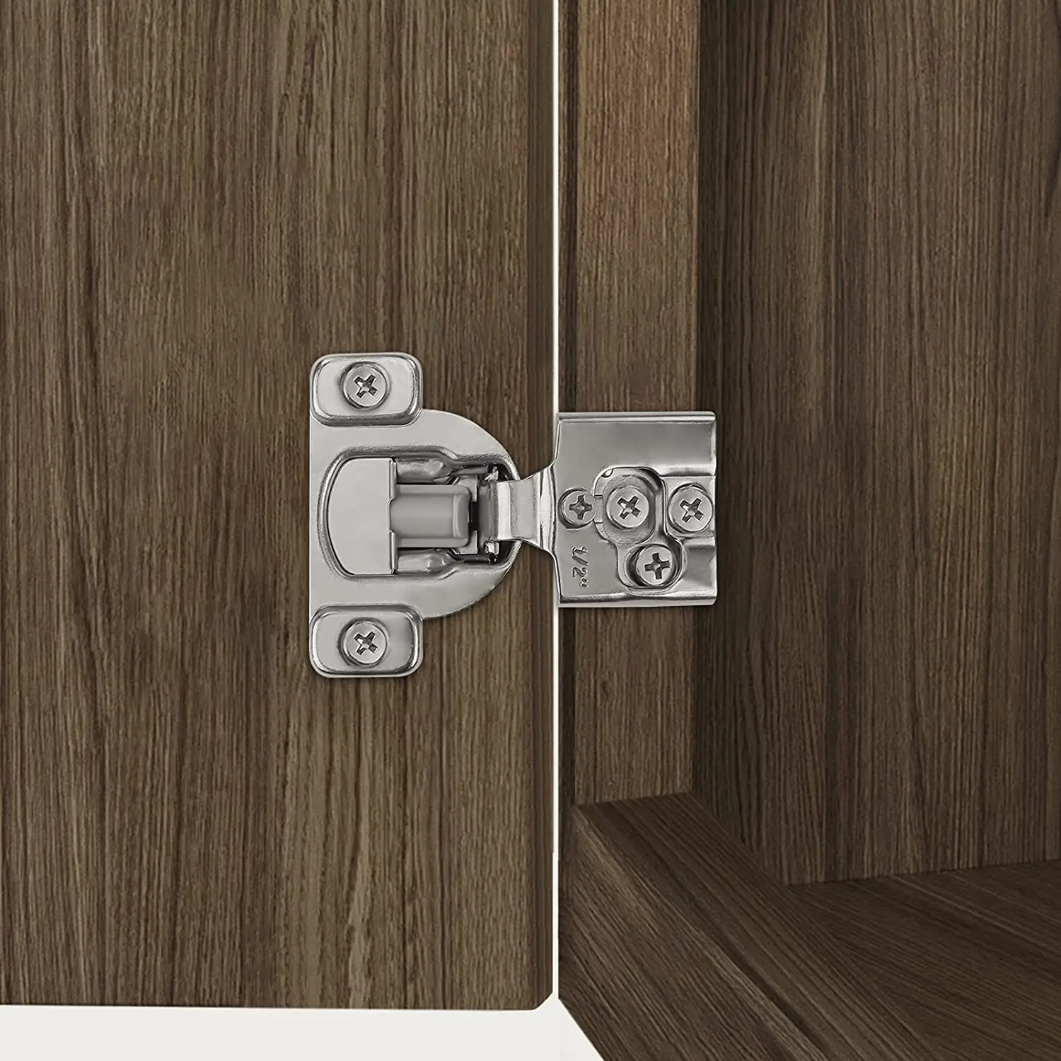Soft Close Cabinet Hinges, Satin Nickel Concealed Hinges 1/2'' Inch Overlay Slow Closing Kitchen Cabinet Hinges, Stainless Steel
Soft Close Cabinet Hinges, Satin Nickel Concealed Hinges 1/2'' Inch Overlay Slow Closing Kitchen Cabinet Hinges, Stainless Steel